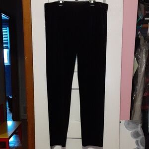 Black Velvet Pants